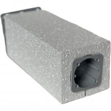 Фасадная монтажная коробка FMB 320 предназначена для размещения электроустановочных изделий (Розетки, выключатели, димеры, регуляторы, электроустановочные приборы до 400 В и т.д.) на утепленные и вентилируемые фасады зданий с толщиной изоляции от 50 до 320 мм.Исключает возникновение тепловых мостов за счет поставки в комплекте товара внутреннего тубуса утепления.Нагрузка 100 Н при расстоянии от фасада 320 мм.В комплект упаковки входят высококачественные дюбеля и шурупы для монтажа.Для монтажной панели подходят саморезы диаметром 4 - 5 мм.Прочная конструкция достигается за счет модернизации узлов основания тубуса, а так же за счет единой литой конструкции тубуса без рисок и пазов. Фасадная монтажная коробка FMB 320 предназначена для размещения электроустановочных изделий (Розетки, выключатели, димеры, регуляторы, электроустановочные приборы до 400 В и т.д.) на утепленные и вентилируемые фасады зданий с толщиной изоляции от 50 до 320 мм.Исключает возникновение тепловых мостов за счет поставки в комплекте товара внутреннего тубуса утепления.Нагрузка 100 Н при расстоянии от фасада 320 мм.В комплект упаковки входят высококачественные дюбеля и шурупы для монтажа.Для монтажной панели подходят саморезы диаметром 4 - 5 мм.Прочная конструкция достигается за счет модернизации узлов основания тубуса, а так же за счет единой литой конструкции тубуса без рисок и пазов.