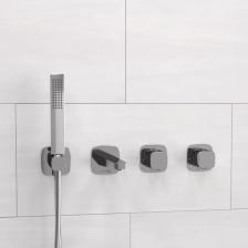 Встраиваемый смеситель для душа и ванны Wasserkraft Naab A8651.312.314.326.087.103 С ВНУТРЕННЕЙ ЧАСТЬЮ, хром Встраиваемый смеситель для душа и ванны Wasserkraft Naab A8651.312.314.326.087.103 С ВНУТРЕННЕЙ ЧАСТЬЮ, хром