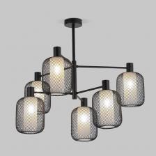 Организовать качественное освещение вам поможет современная потолочная люстра с абажуром и стеклянными плафонами 30191/6 черный. Простые эргономичные формы и умеренные тона станут прекрасным дополнением для вашего интерьера.Люстра украсит потолок вашей комнаты и создаст полноценное освещение на площади 11м?. В люстре рекомендуется использовать сменные лампы накаливания с цоколем Е14 с максимальной мощностью 60 Вт. В производстве люстры использовали высококачественный металл с надежным защитным покрытием. Организовать качественное освещение вам поможет современная потолочная люстра с абажуром и стеклянными плафонами 30191/6 черный. Простые эргономичные формы и умеренные тона станут прекрасным дополнением для вашего интерьера.Люстра украсит потолок вашей комнаты и создаст полноценное освещение на площади 11м?. В люстре рекомендуется использовать сменные лампы накаливания с цоколем Е14 с максимальной мощностью 60 Вт. В производстве люстры использовали высококачественный металл с надежным защитным покрытием.