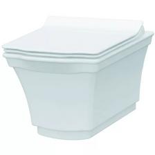 Унитаз подвесной Boheme Hermitage с крышкой белый Унитаз подвесной Boheme Hermitage с крышкой белый