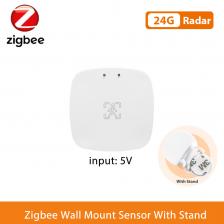 Smart Life Zigbee детектор присутствия человека 5,8G/24G Tuya Wi-Fi MmWave радар Pir датчик мониторинга с обнаружением яркости Smart Life Zigbee детектор присутствия человека 5,8G/24G Tuya Wi-Fi MmWave радар Pir датчик мониторинга с обнаружением яркости