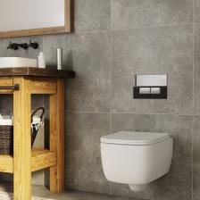 Клавиша смыва IDDIS Uniglass (UNG10GBi77), черная Клавиша смыва IDDIS Uniglass (UNG10GBi77), черная