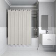 Текстильная штора для ванной элегантного бежевого цвета гармонично дополнит любой интерьер. Изготовлена из износостойкого полиэстера с водоотталкивающей пропиткой. При попадании на ткань вода не впитывается, а скатывается каплями, даже при сильном напоре воды. В комплекте 12 колец С-формы из прозрачного пластика. По верхнему краю расположены 12 прозрачных пластиковых люверсов. Штора имеет утяжеляющую нить по нижнему краю, которая позволяет избежать задирания ткани. Легко ухаживать: шторку для ванной комнаты можно стирать в стиральной машине в деликатном режиме и гладить утюгом на минимальной температуре. Гарантия на текстильные аксессуары IDDIS® – 1 год. Текстильная штора для ванной элегантного бежевого цвета гармонично дополнит любой интерьер. Изготовлена из износостойкого полиэстера с водоотталкивающей пропиткой. При попадании на ткань вода не впитывается, а скатывается каплями, даже при сильном напоре воды. В комплекте 12 колец С-формы из прозрачного пластика. По верхнему краю расположены 12 прозрачных пластиковых люверсов. Штора имеет утяжеляющую нить по нижнему краю, которая позволяет избежать задирания ткани. Легко ухаживать: шторку для ванной комнаты можно стирать в стиральной машине в деликатном режиме и гладить утюгом на минимальной температуре. Гарантия на текстильные аксессуары IDDIS® – 1 год.