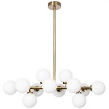 Потолочная люстра молекулы на штанге Arte Lamp Bolla-Piccolo A3988SP-12AB Потолочная люстра молекулы на штанге Arte Lamp Bolla-Piccolo A3988SP-12AB