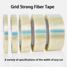 Прочная Стекловолоконная лента полосатая односторонняя прозрачная клейкая лента для аккумулятора Стекловолоконная лента промышленное крепление фиксированное уплотнение 50 м рулон Прочная Стекловолоконная лента полосатая односторонняя прозрачная клейкая лента для аккумулятора Стекловолоконная лента промышленное крепление фиксированное уплотнение 50 м рулон