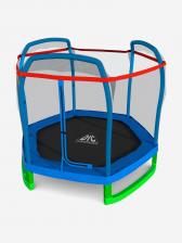 Батут DFC JUMP KIDS 7' синий с сеткой, Синий Батут DFC JUMP KIDS 7' синий с сеткой, Синий