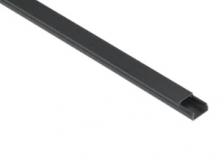 IEK Кабель-канал магистральный 20х10 ЭЛЕКОР черный (96м), EL-KK10-020-010-1-K02 1 м IEK Кабель-канал магистральный 20х10 ЭЛЕКОР черный (96м), EL-KK10-020-010-1-K02 1 м