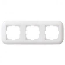 рамка 3 поста OVIVO Loft белый рамка 3 поста OVIVO Loft белый