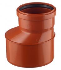 Переходник Ostendorf KGR d160х110 мм пластиковый эксцентрический для наружной канализации (222709) Переходник Ostendorf KGR d160х110 мм пластиковый эксцентрический для наружной канализации (222709)