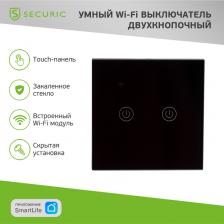 Rexant SEC-HV-802B2 Умный Wi-Fi выключатель двухкнопочный 1 шт Rexant SEC-HV-802B2 Умный Wi-Fi выключатель двухкнопочный 1 шт