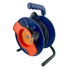 удлинитель на катушке GLANZEN ПВС 20м 2х1,5мм 16А IP20 синий удлинитель на катушке GLANZEN ПВС 20м 2х1,5мм 16А IP20 синий