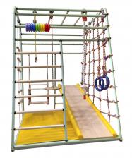 Детский спортивный комплекс Вертикаль Веселый Малыш NEXT горка мягкий бортик, фисташковый Детский спортивный комплекс Вертикаль Веселый Малыш NEXT горка мягкий бортик, фисташковый