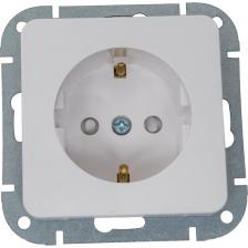 Механизм розетки 1-местн. Bylectrica СУ с земл. со шторк. серия АСТРУМ, белый РС16-1506 Механизм розетки 1-местн. Bylectrica СУ с земл. со шторк. серия АСТРУМ, белый РС16-1506