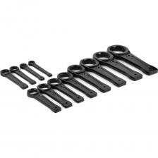 Набор накидных двухсторонних ключей SITOMO (17-55) 12 шт — это надежный и универсальный инструмент для профессионалов и домашних мастеров. В комплект входят ключи различных размеров, обеспечивающие удобство и точность при работе с гайками и болтами. Высококачественные материалы гарантируют долговечность и прочность инструмента. Все ключи выполнены из инструментальной стали 45 с оксидированным покрытием. Сумка-скрутка с кармашками под каждый ключ для удобства хранения и перемещения набора ключей. Состав набора: 12 предметов (17-55) 17,19, 22,24,27,30,32,36,41,46,50,55 (сумка скрутка) Набор накидных двухсторонних ключей SITOMO (17-55) 12 шт — это надежный и универсальный инструмент для профессионалов и домашних мастеров. В комплект входят ключи различных размеров, обеспечивающие удобство и точность при работе с гайками и болтами. Высококачественные материалы гарантируют долговечность и прочность инструмента. Все ключи выполнены из инструментальной стали 45 с оксидированным покрытием. Сумка-скрутка с кармашками под каждый ключ для удобства хранения и перемещения набора ключей. Состав набора: 12 предметов (17-55) 17,19, 22,24,27,30,32,36,41,46,50,55 (сумка скрутка)