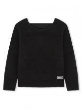 Dkny Kids джемпер с логотипом, черный Dkny Kids джемпер с логотипом, черный