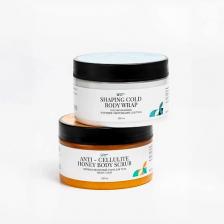 Набор средств для ухода за телом BEAUTY365 Антицеллюлитный набор липолитик: холодное обертывание + скраб Набор средств для ухода за телом BEAUTY365 Антицеллюлитный набор липолитик: холодное обертывание + скраб