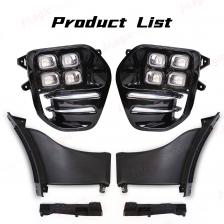 Светодиодные противотуманные фары для KIA Sportage QL KX5 2016 2017 2018 DRL дневные ходовые огни переднего бампера фары автомобиля аксессуары 12 В Светодиодные противотуманные фары для KIA Sportage QL KX5 2016 2017 2018 DRL дневные ходовые огни переднего бампера фары автомобиля аксессуары 12 В