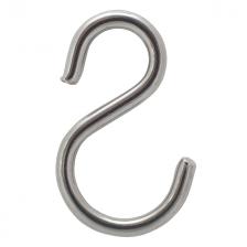 крюк S-образный ассиметричный 36х4х12х19 нерж сталь 2шт крюк S-образный ассиметричный 36х4х12х19 нерж сталь 2шт