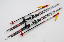 Лыжи Комплект STC 120 STEP Delta red c универс. креплением quot;Цикл quot; с палками 85 см 36962 Лыжи Комплект STC 120 STEP Delta red c универс. креплением quot;Цикл quot; с палками 85 см 36962