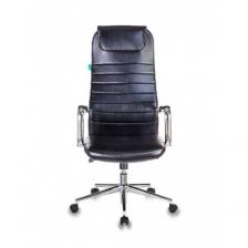Кресло руководителя Бюрократ KB-9N/ECO/BLACK черный искусственная кожа крестовина хром Кресло руководителя Бюрократ KB-9N/ECO/BLACK черный искусственная кожа крестовина хром