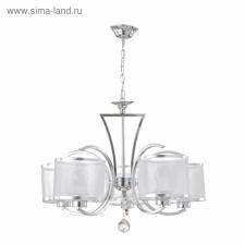 Люстра 6591213/5 E27 40 Вт хром 58x58x70 см BayerLux Люстра 6591213/5 E27 40 Вт хром 58x58x70 см BayerLux