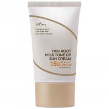 Тонирующий солнцезащитный крем с корнем ямса IsNtree Yam Root Milk Tone Up Sun Cream SPF50 PA++++ Тонирующий солнцезащитный крем с корнем ямса IsNtree Yam Root Milk Tone Up Sun Cream SPF50 PA++++