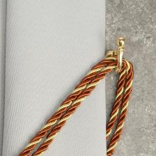 Держатель для штор KS003, однорожковый, цвет золото Держатель для штор KS003, однорожковый, цвет золото