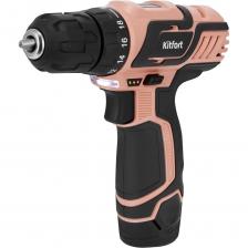 Аккумуляторная дрель-шуруповерт КТ-6493 поможет вам провести ремонтные работы или собрать мебель. С ней вы легко и быстро сможете закрутить или выкрутить шурупы или винты, а также просверлить отверстия в разных поверхностях. Благодаря подсветке в верхней части устройства будет удобно работать даже в плохо освещенных местах. Подсветка загорается вместе с включением дрели-шуруповерта.Дрель-шуруповерт КТ-6493 удобно лежит в руке. Устройство оснащено регулятором крутящего момента. Крутящий момент — это показатель, определяющий величину вращающего усилия. Чем он больше, тем в более тверды материалы можно вкрутить шуруп. Также на регуляторе крутящего момента отмечено положение, предназначенное для сверления отверстий.В быстрозажимной патрон можно установить разные биты и сверла (в комплект не входят). Диаметр зажимаемой биты или сверла: 0,8–10 мм. Аккумуляторная дрель-шуруповерт КТ-6493 поможет вам провести ремонтные работы или собрать мебель. С ней вы легко и быстро сможете закрутить или выкрутить шурупы или винты, а также просверлить отверстия в разных поверхностях. Благодаря подсветке в верхней части устройства будет удобно работать даже в плохо освещенных местах. Подсветка загорается вместе с включением дрели-шуруповерта.Дрель-шуруповерт КТ-6493 удобно лежит в руке. Устройство оснащено регулятором крутящего момента. Крутящий момент — это показатель, определяющий величину вращающего усилия. Чем он больше, тем в более тверды материалы можно вкрутить шуруп. Также на регуляторе крутящего момента отмечено положение, предназначенное для сверления отверстий.В быстрозажимной патрон можно установить разные биты и сверла (в комплект не входят). Диаметр зажимаемой биты или сверла: 0,8–10 мм.