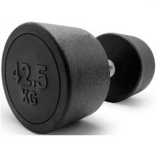 Гантель Unix Fit, PRO, круглая, обрезиненная, 42,5 кг / шт. (DBRND42_5PBK) Гантель Unix Fit, PRO, круглая, обрезиненная, 42,5 кг / шт. (DBRND42_5PBK)
