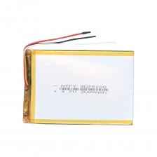 Аккумулятор AMPERIN Li-Pol батарея 3*70*100мм 3pin 3.7V/3000mAh 017302 Аккумулятор AMPERIN Li-Pol батарея 3*70*100мм 3pin 3.7V/3000mAh 017302