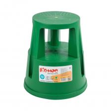 Стремянка табурет Стремянка-табурет Комус полипропиленовая, 2 ступени, зеленая 1475748 Стремянка табурет Стремянка-табурет Комус полипропиленовая, 2 ступени, зеленая 1475748