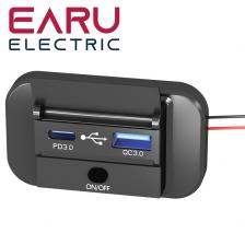 Автомобильное зарядное устройство с двумя USB-портами, 12 В/24 В, 3,1 А, 4,8 А Автомобильное зарядное устройство с двумя USB-портами, 12 В/24 В, 3,1 А, 4,8 А