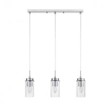 светильник подвесной LUMION Comfi Е14 3х40Вт металл стекло хром прозрачный светильник подвесной LUMION Comfi Е14 3х40Вт металл стекло хром прозрачный