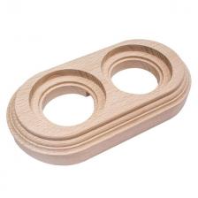 рамка 2 поста BIRONI Лизетта натурэль рамка 2 поста BIRONI Лизетта натурэль