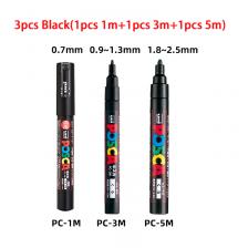 Uni POSCA Маркеры, набор из 7 цветов Uni POSCA Маркеры, набор из 7 цветов