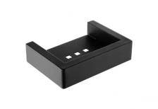 Мыльница подвесная AltroBagno Aperto черная матовая Мыльница подвесная AltroBagno Aperto черная матовая