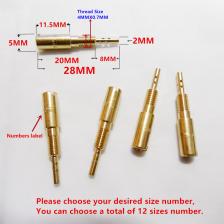 (12 шт. пилот jet/пакет) Карбюратор VM28/486 вице-форсунки насадка для XV125/250 XVS400 TT-R125 YBR125 (Выберите свой размер) (12 шт. пилот jet/пакет) Карбюратор VM28/486 вице-форсунки насадка для XV125/250 XVS400 TT-R125 YBR125 (Выберите свой размер)