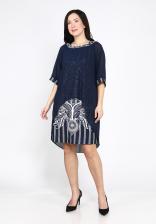 Платье двойка в полоску Платье двойка в полоску