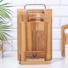 Набор досок разделочных Дарим Красиво «Прямоугольник», 3 шт. 34x22x1.8, 31x20x1.8, 26x18x1.8 см, дерево Набор досок разделочных Дарим Красиво «Прямоугольник», 3 шт. 34x22x1.8, 31x20x1.8, 26x18x1.8 см, дерево