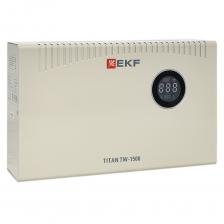 Стабилизатор напряжения EKF PROxima Titan -TW однофазный 220 В 1,5 кВт навесной Стабилизатор напряжения EKF PROxima Titan -TW однофазный 220 В 1,5 кВт навесной