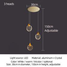 Подвесные люстры Chi Light Supplier золотые/серебряные/черные Подвесные люстры Chi Light Supplier золотые/серебряные/черные