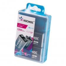 Аккумулятор КОСМОС крона Li-ion 9V 1000мАч 2 шт в боксе KOCLi9V1200mAh2B Аккумулятор КОСМОС крона Li-ion 9V 1000мАч 2 шт в боксе KOCLi9V1200mAh2B