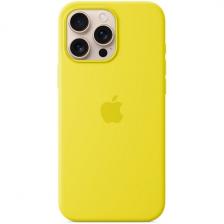 Силиконовый чехол с MagSafe для Iphone 16/16 pro/16 pro max (Желтый) Силиконовый чехол с MagSafe для Iphone 16/16 pro/16 pro max (Желтый)