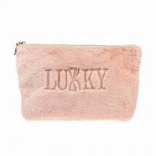 LUKKY Косметичка плюшевая нежно-розовая LUKKY Косметичка плюшевая нежно-розовая