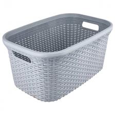 корзина ПОЛИМЕРБЫТ Артлайн 53,5х35,5х25см 32л овальная пластик корзина ПОЛИМЕРБЫТ Артлайн 53,5х35,5х25см 32л овальная пластик