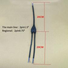 2-контактные Y-образные соединительные кабели Водонепроницаемые разъемы 2 3 4 5-1 IP67 Мужской Женский Разветвитель электрических проводов Открытые светодиодные ленты 2-контактные Y-образные соединительные кабели Водонепроницаемые разъемы 2 3 4 5-1 IP67 Мужской Женский Разветвитель электрических проводов Открытые светодиодные ленты
