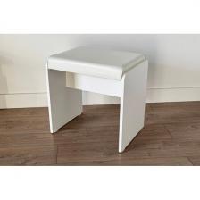 Гламур Пуф Mebelson (ЛДСП,ПВХ,Экокожа/Белый) арт.MDG-010.0133 Гламур Пуф Mebelson (ЛДСП,ПВХ,Экокожа/Белый) арт.MDG-010.0133