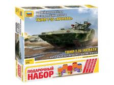 Сборная модель ZVEZDA Российская тяжёлая боевая машина пехоты "Т-15 Армата", подарочный набор Сборная модель ZVEZDA Российская тяжёлая боевая машина пехоты "Т-15 Армата", подарочный набор