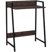 Стол на металлокаркасе Brabix LOFT CD-003 (ш640xг420xв840мм), цвет морёный дуб, 641215 Стол на металлокаркасе Brabix LOFT CD-003 (ш640xг420xв840мм), цвет морёный дуб, 641215