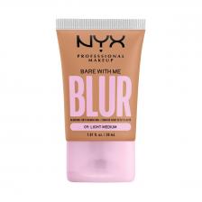 Тональный крем для лица легкой средней плотности Nyx Professional Makeup Bare With Me Blur Tint, 30 мл Тональный крем для лица легкой средней плотности Nyx Professional Makeup Bare With Me Blur Tint, 30 мл